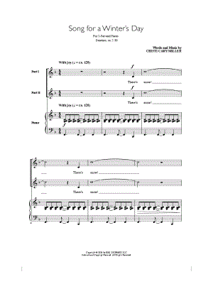 Song for a Winter's Day