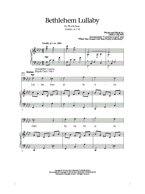 Bethlehem Lullaby