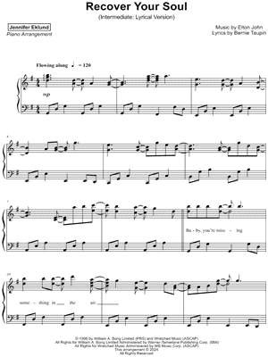 Recover Your Soul [intermediate - lyrical]