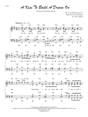 A Kiss to Build a Dream on