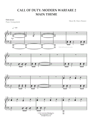 Call of Duty: Modern Warfare 2 Main Theme