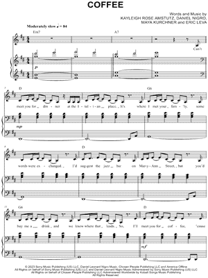 Coffee - Chappell  Roan