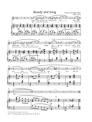 Beauty and Song - Recorder & Piano