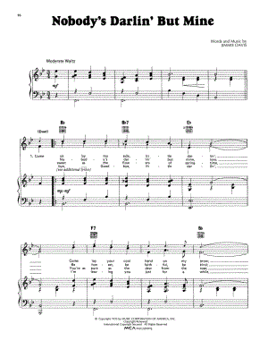 Nobody's Darlin' But Mine