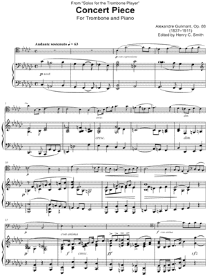 Concert Piece - Piano Accompaniment