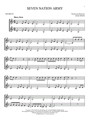 Seven Nation Army - Trumpet Duet