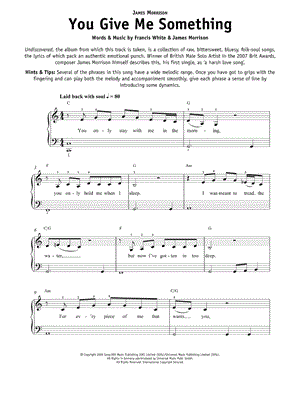 You Give Me Something