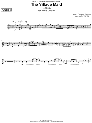 The Village Maid (Rondeau) - Flute 3