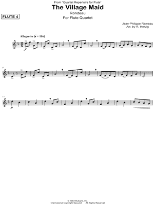 The Village Maid (Rondeau) - Flute 4