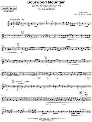 Sourwood Mountain - Cornet 1