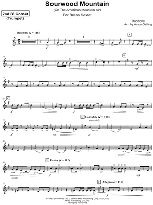 Sourwood Mountain - Cornet 2