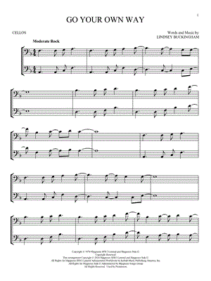 Go Your Own Way - Cello Duet