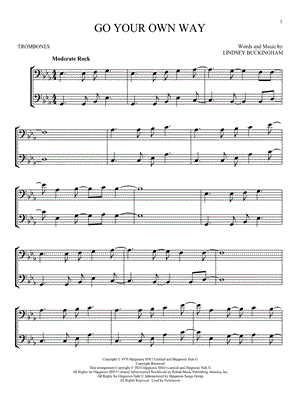 Go Your Own Way - Trombone Duet