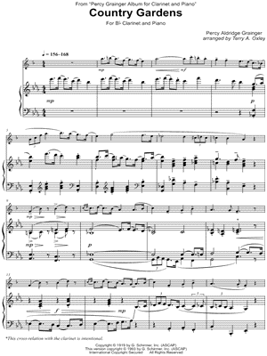 Country Gardens - Piano Accompaniment