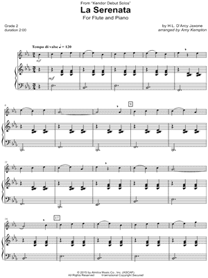 La Serenata - Piano Accompaniment