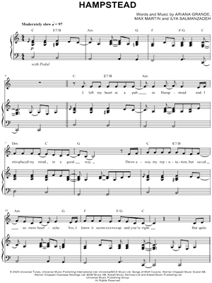 Hampstead - Ariana Grande