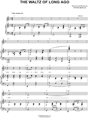 The Waltz of Long Ago