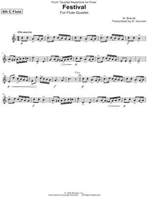 Festival - Flute 4