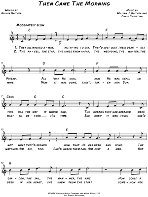 Then Came the Morning