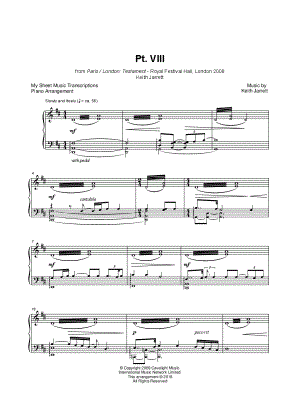Pt. VIII (Royal Festival Hall, London 2008)