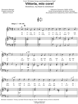 Vittoria, mio core! - Medium High