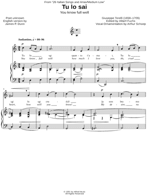 Tu lo sai - Medium Low