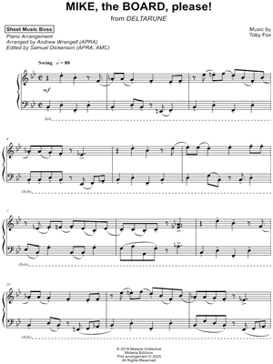 Mike, the BOARD, please!