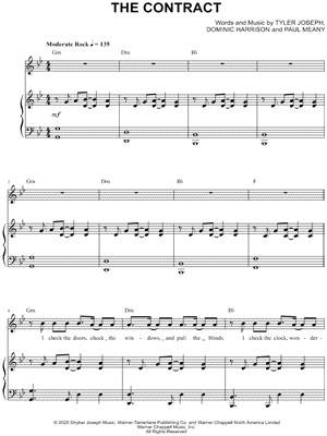 The Contract - Twenty One Pilots