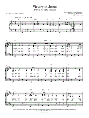 Victory in Jesus (Christ Won the Victory)