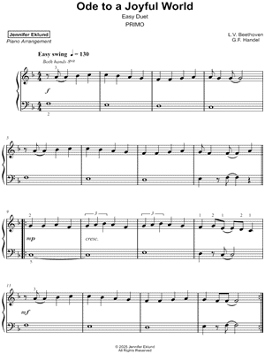 Ode to a Joyful World [easy]