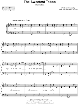 The Sweetest Taboo [intermediate]