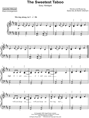 The Sweetest Taboo [easy - abridged]