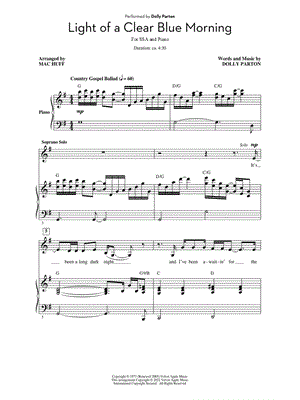 Light of a Clear Blue Morning