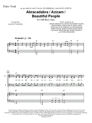 Abracadabra / Azizam / Beautiful People