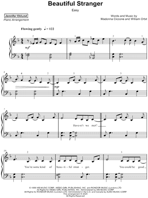 Beautiful Stranger [easy]