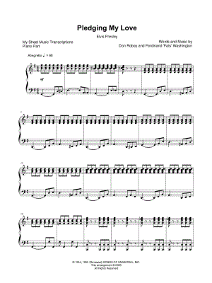 Pledging My Love (Elvis Presley)
