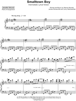 Smalltown Boy [intermediate - lyrical]