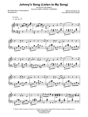 Johnny's Song (Listen to My Song)