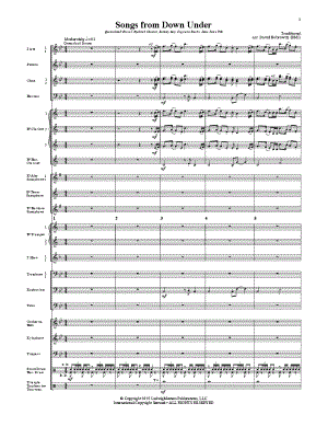 Songs from Down Under (Grade 3.5)