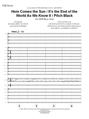 Here Comes the Sun / It's the End of the World As We Know It / Pitch Black