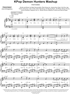 KPop Demon Hunters Mashup [intermediate]