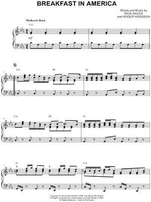 Breakfast in America