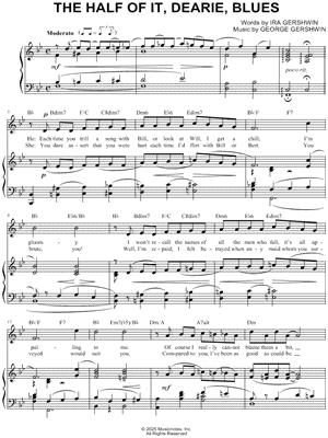 The Half of It, Dearie, Blues