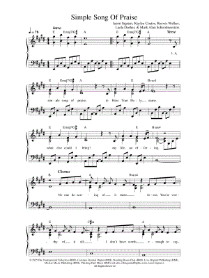 Simple Song of Praise