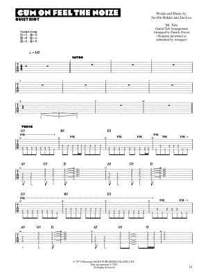 Cum on Feel the Noize