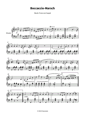 March from Boccaccio