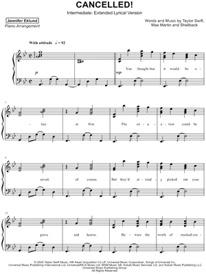 CANCELLED! [intermediate - extended lyrical]