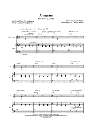 Anagram (Kimberly Akimbo)