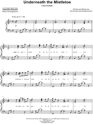 Underneath the Mistletoe [intermediate]