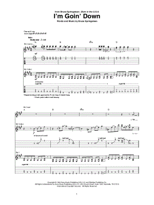 I'm Goin' Down